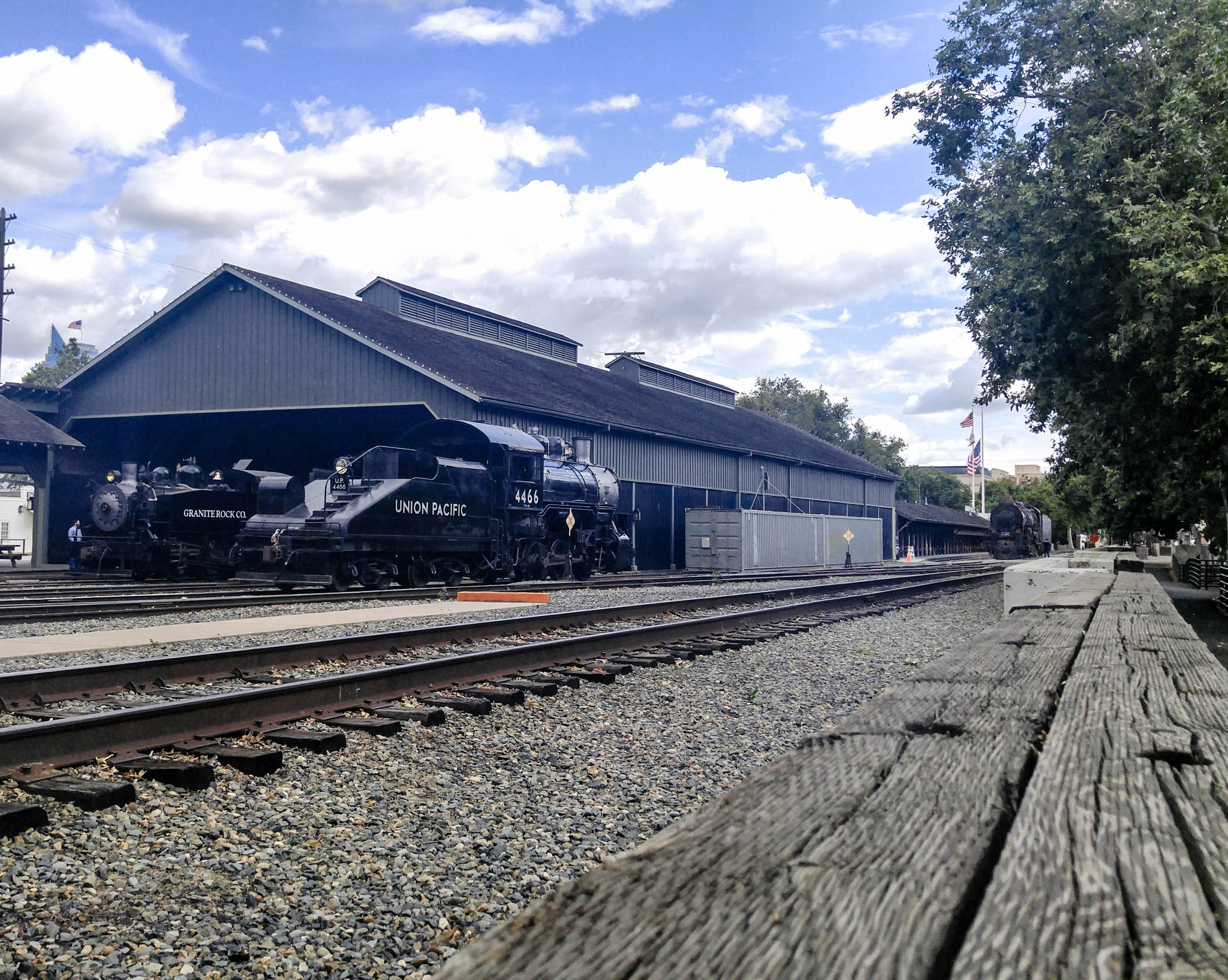 Sacramento Railroad Museum. - Railway, Museum of Railway Equipment, USA, Sacramento, Longpost, Video