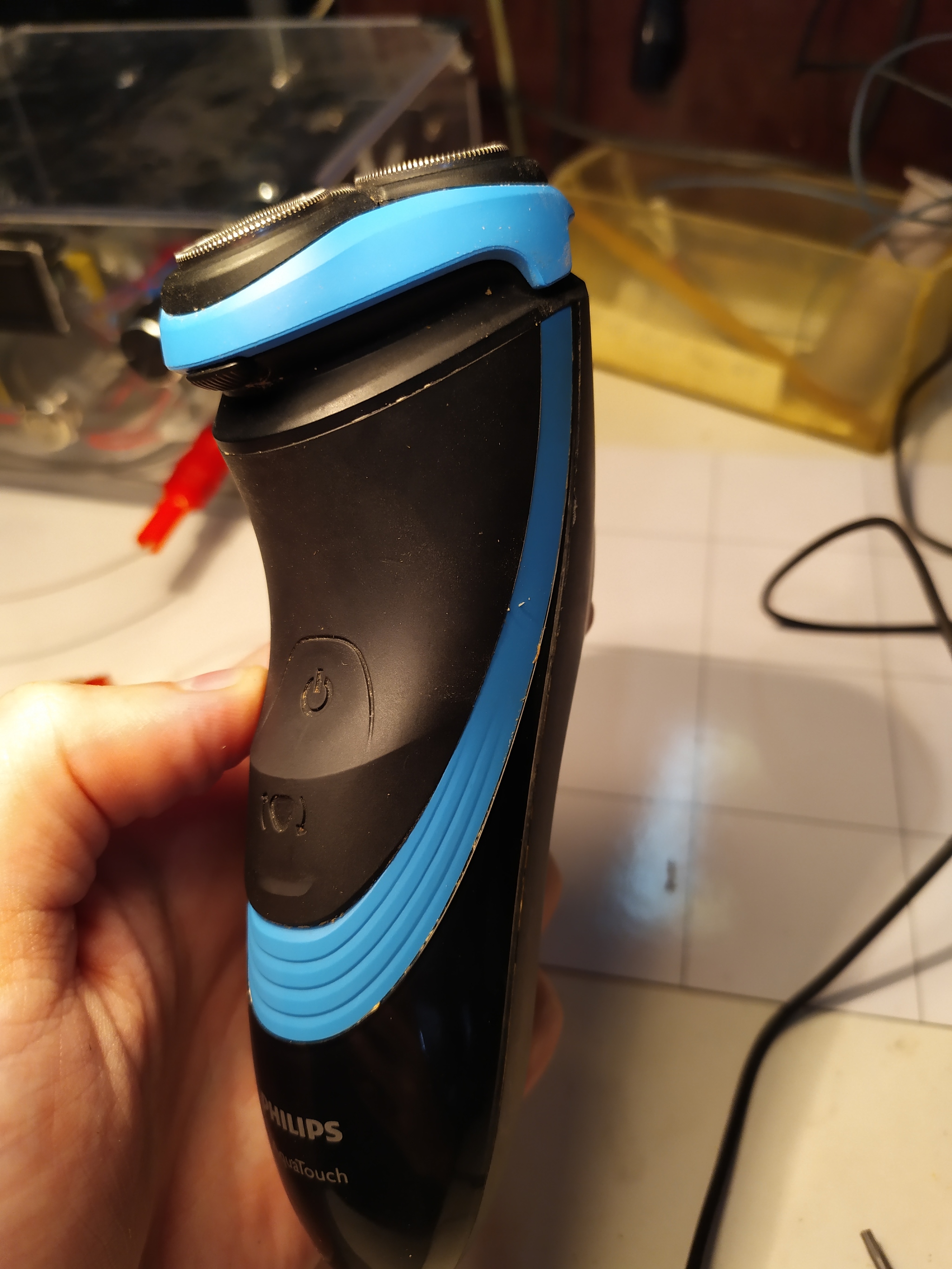 Repair of Phillips Aquatouch AT750 electric razor - My, Repair, electric shaver, Repair of equipment, Longpost