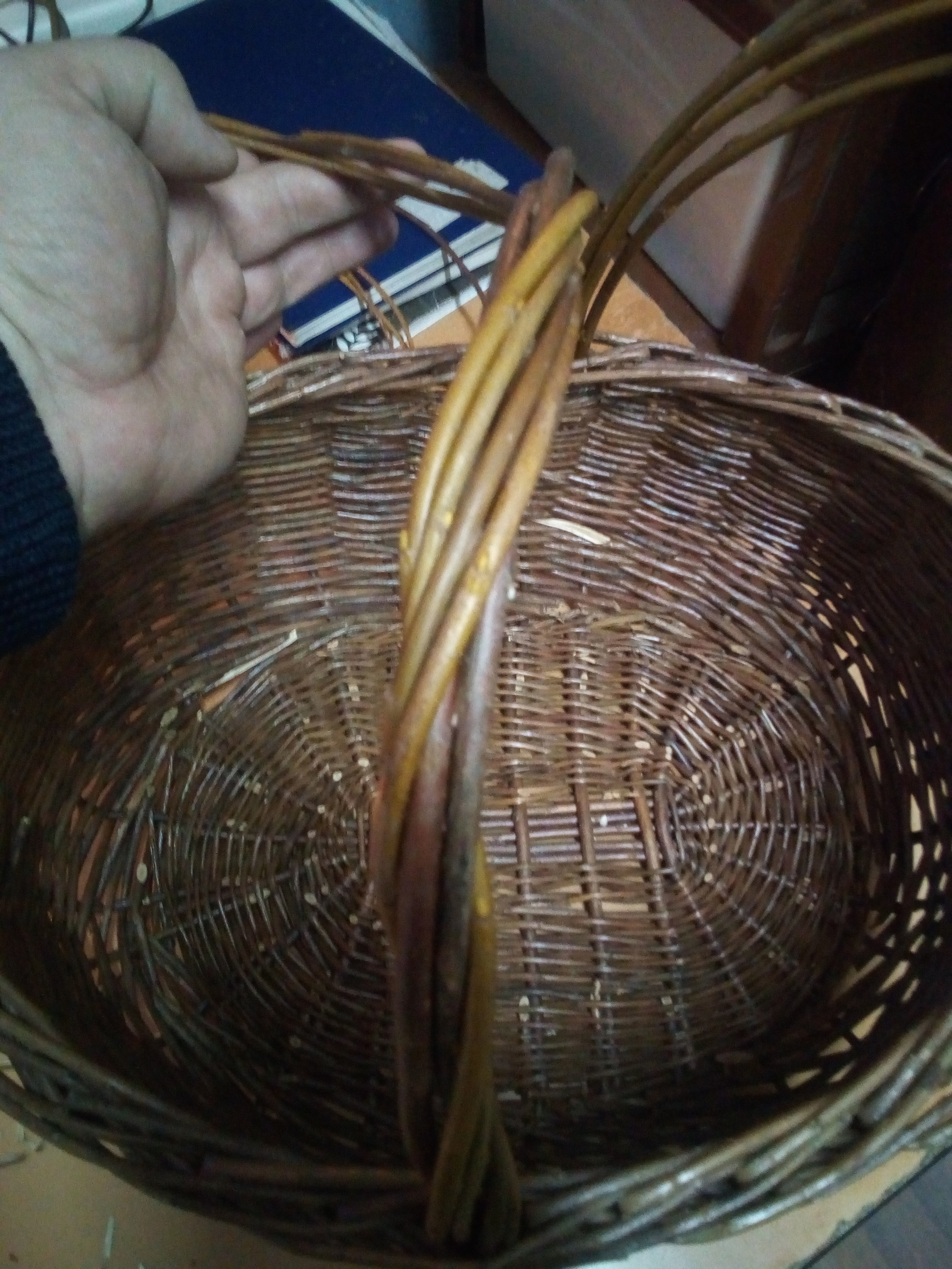 LET'S MAKE A HANDLE! - My, Weaving, Basket, Longpost, Needlework with process, Craft