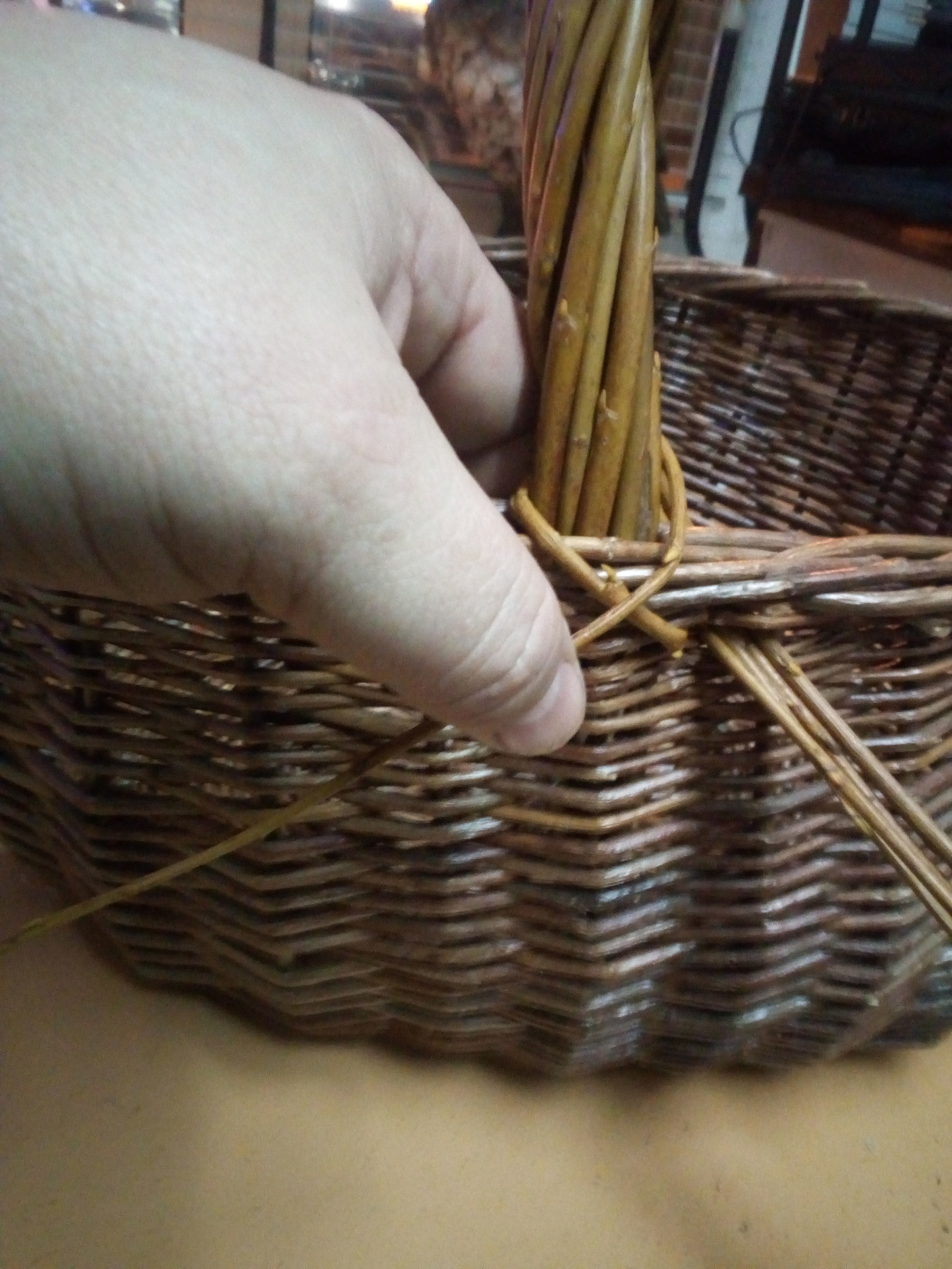 LET'S MAKE A HANDLE! - My, Weaving, Basket, Longpost, Needlework with process, Craft