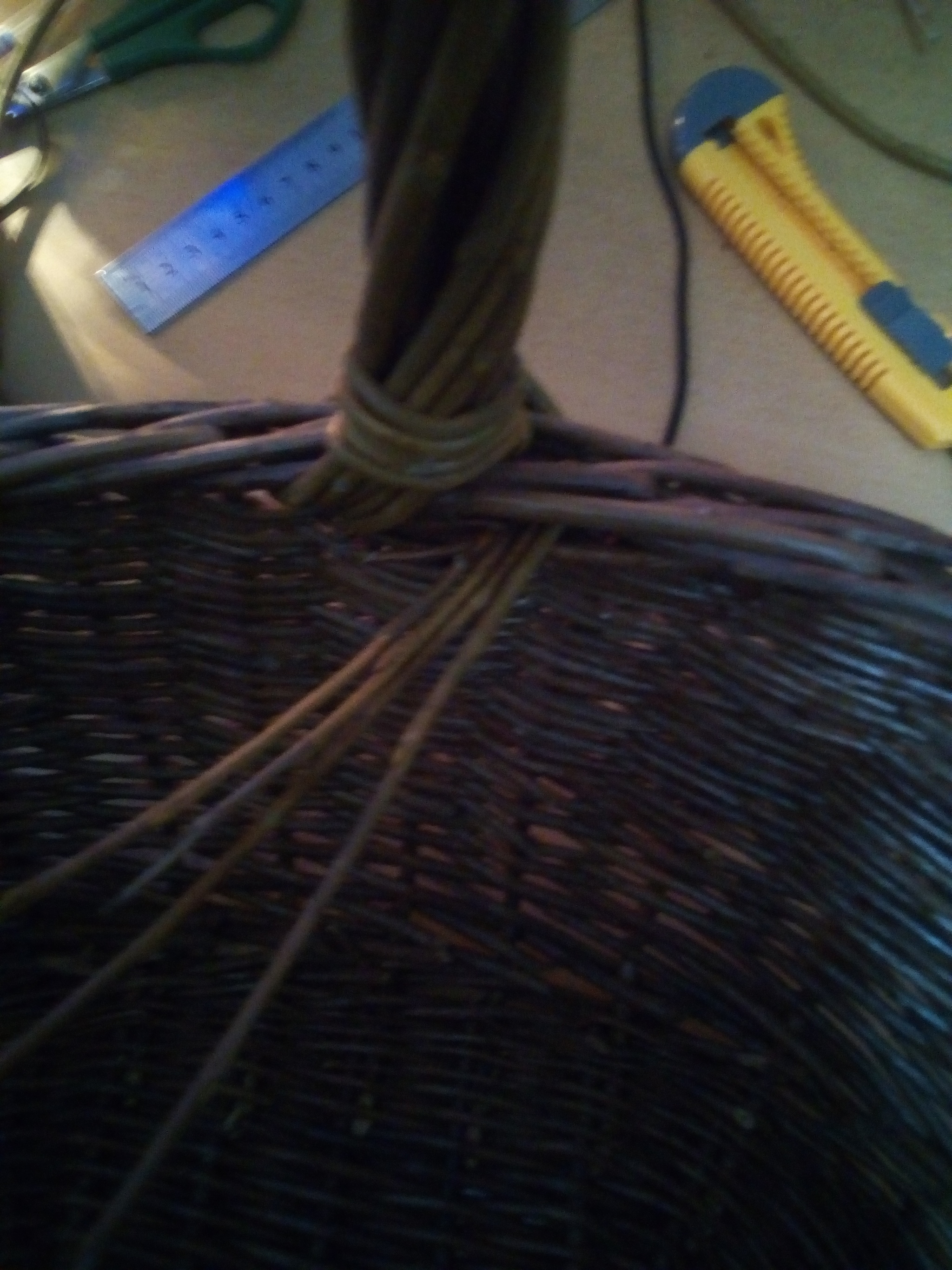 LET'S MAKE A HANDLE! - My, Weaving, Basket, Longpost, Needlework with process, Craft