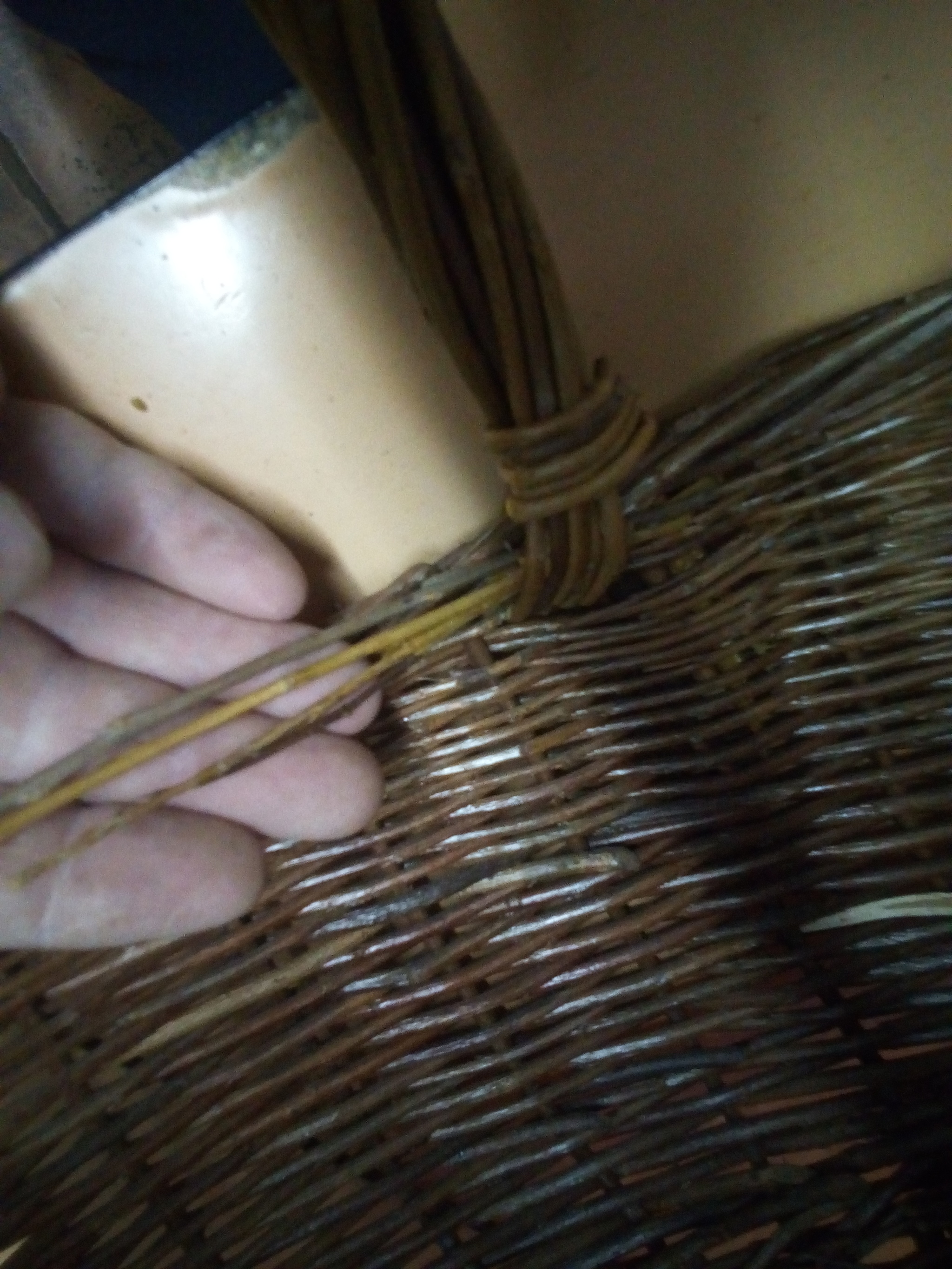 LET'S MAKE A HANDLE! - My, Weaving, Basket, Longpost, Needlework with process, Craft