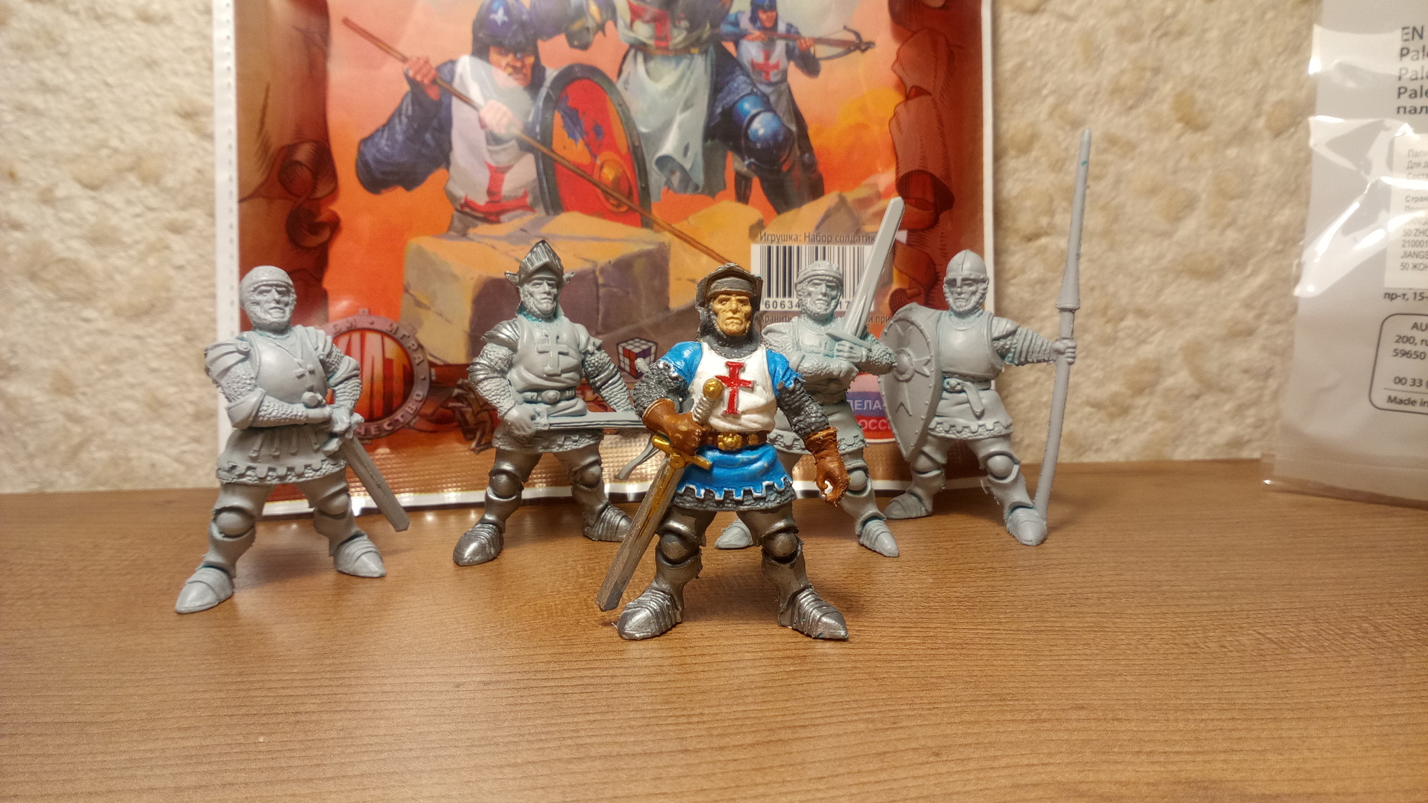 I paint soldiers - Crusaders - My, Toy soldiers, Crusaders, Technologist, Longpost