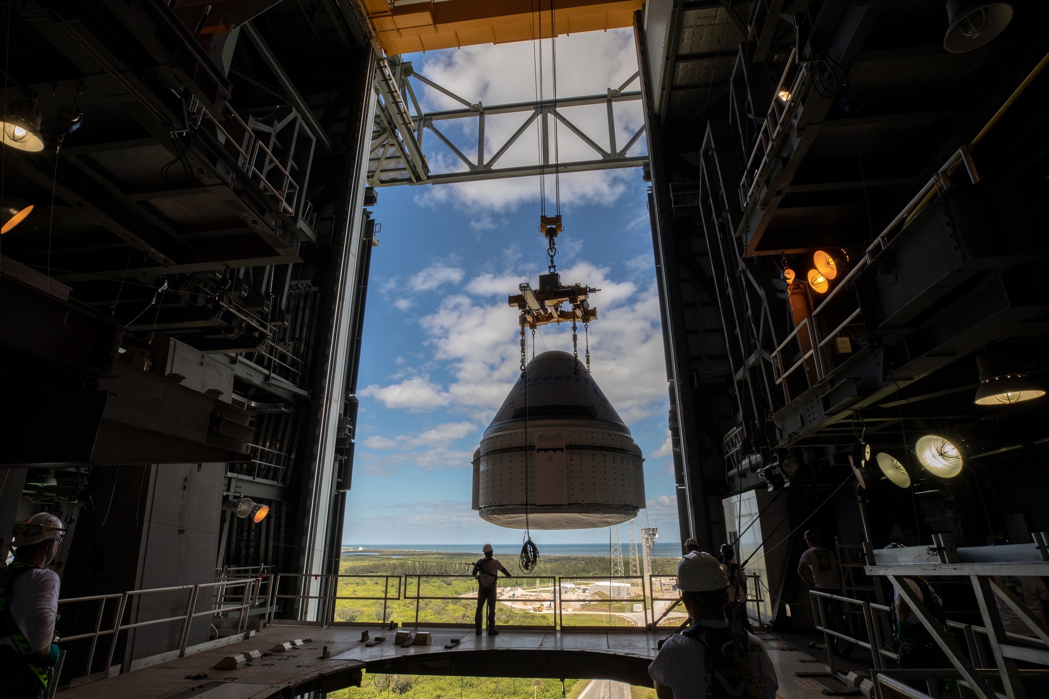 CST-100 Starliner установлен на ракету-носитель - Cst-100 Starliner, Starliner, Boeing, NASA, МКС, Космонавтика, Видео, Длиннопост