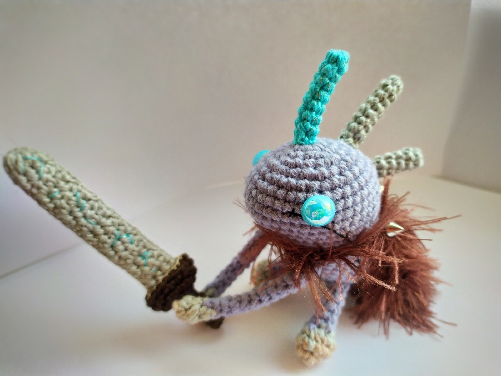 Another messenger of death has come to this world! - My, Warcraft, World of warcraft, Wow, Amigurumi, Blizzard, Knitted toys, Longpost