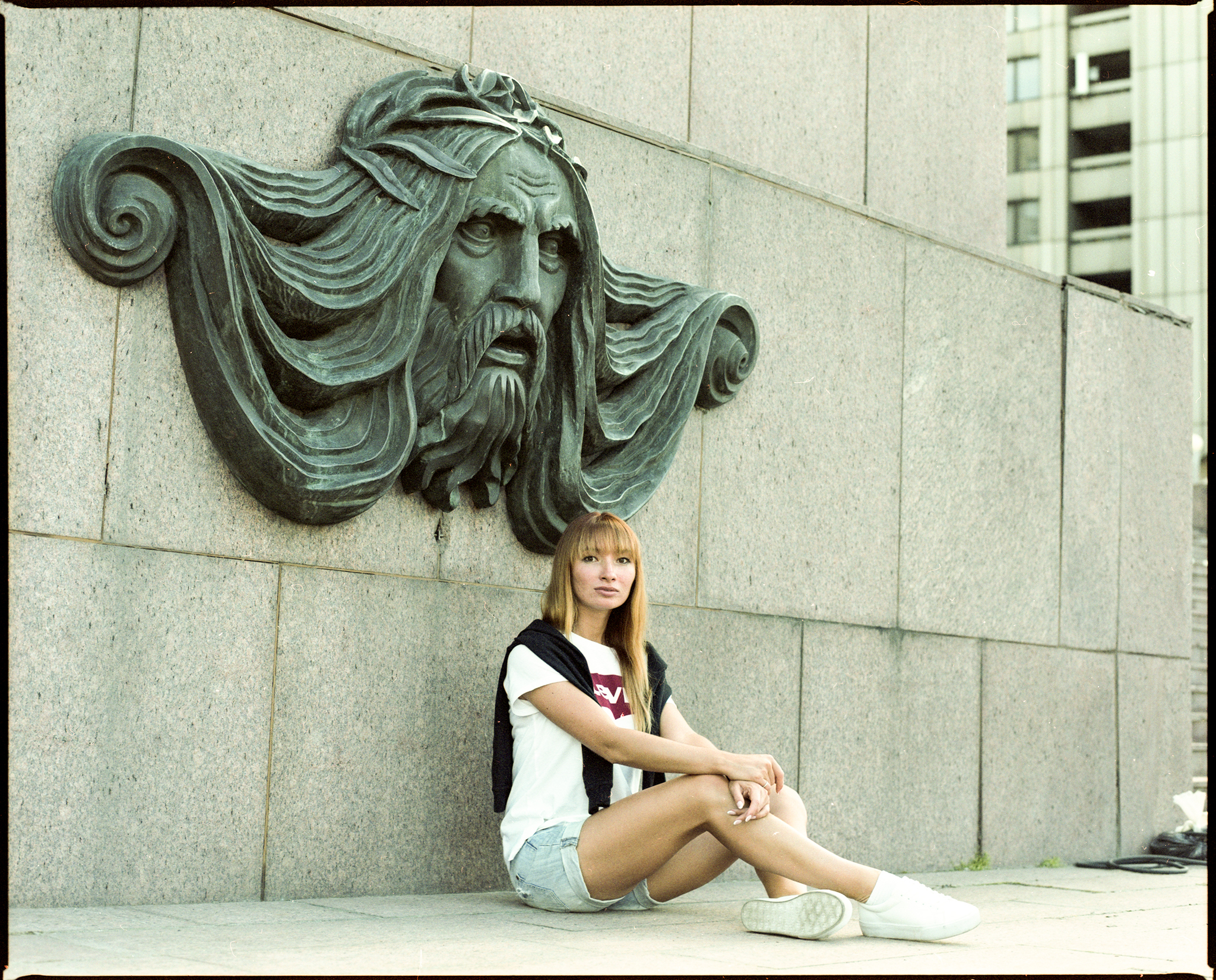 Lena - My, Girls, Film, Portrait, Longpost, Saint Petersburg