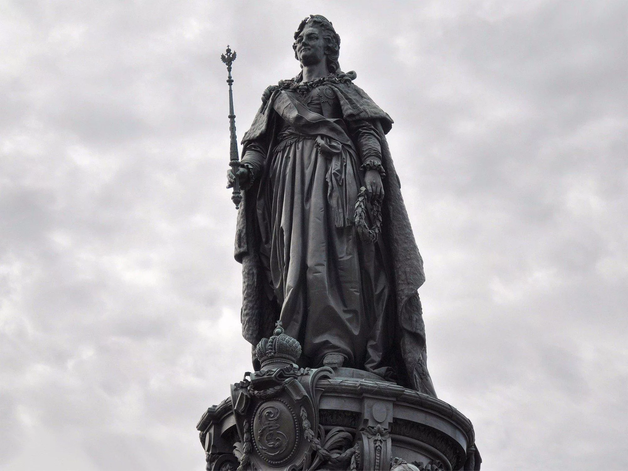 Ostrovsky Square and the monument to Catherine II. - My, Saint Petersburg, Longpost, Monument, Story, Monument to Catherine