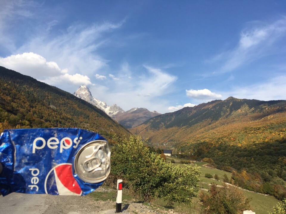 Trashtag Svaneti - My, Scavenger Kostroma, Svaneti, Georgia, Motorcycle travel, Garbage, Saturday clean-up, Pure Man's League, Longpost