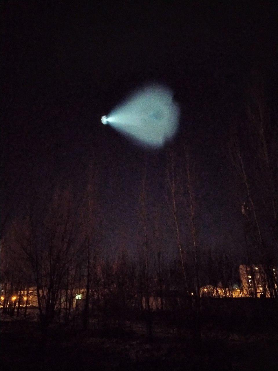 And again there were reports of UFOs - Topol M, Rocket, UFO, Video, Longpost