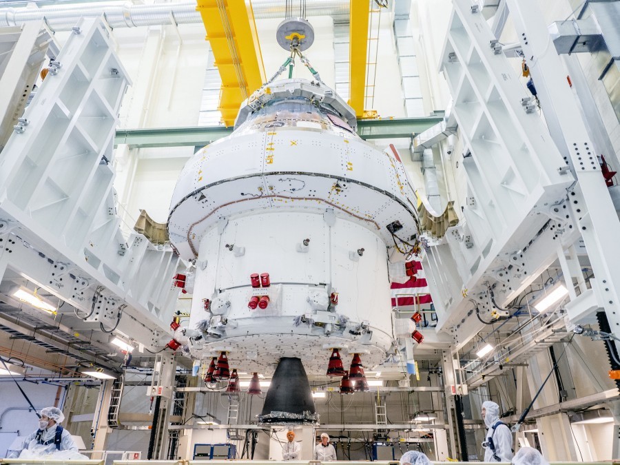 Orion transported to Plum Brook Test Center - Space, Orion, Centre, NASA, Cape Canaveral, Sls, Longpost