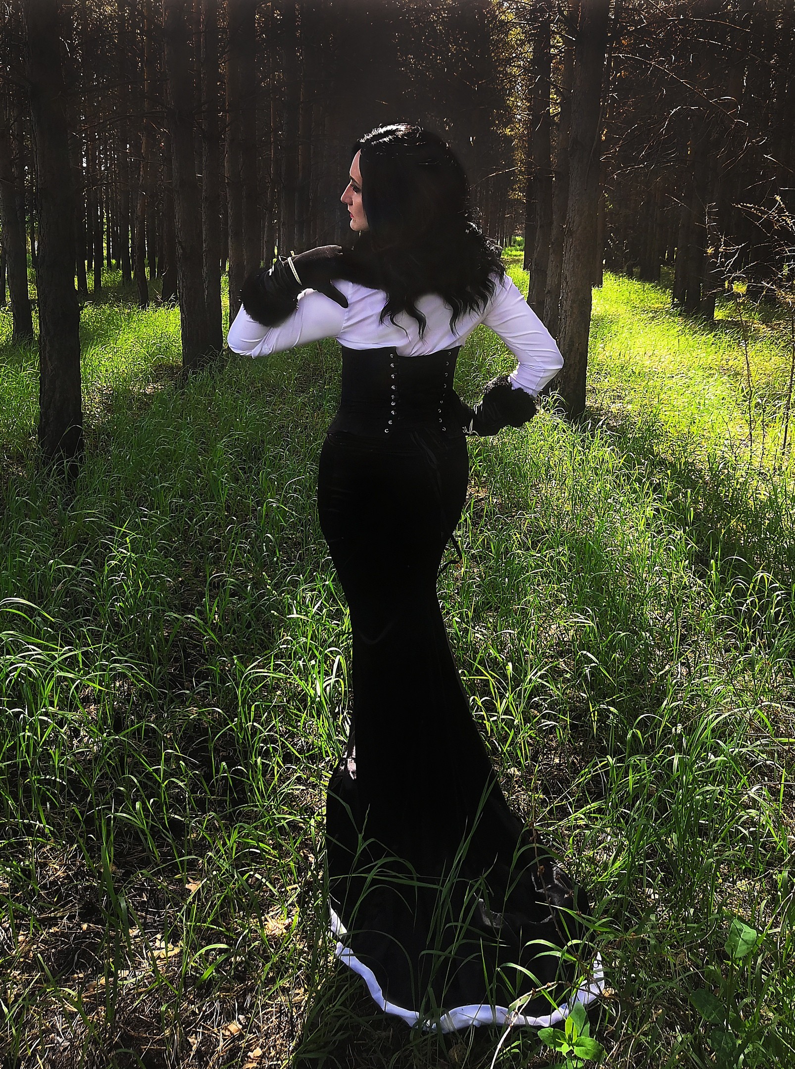 Yennefer - My, Witcher, Cosplay, amateur cosplay, Russian cosplay, Yennefer, Longpost