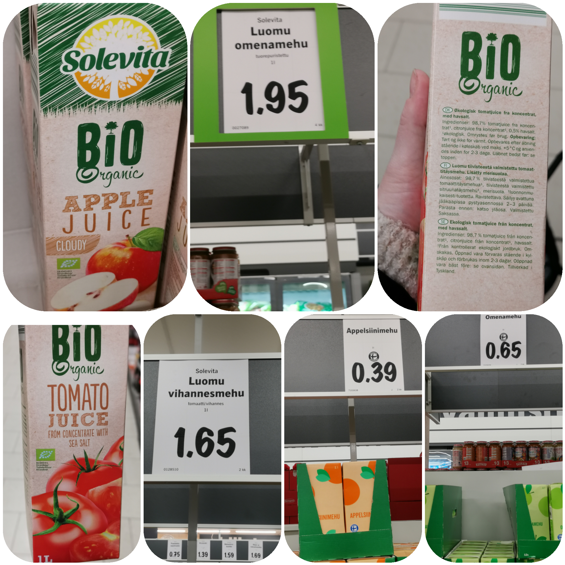 Grocery prices in Finland - My, Finland, Prices, Product Prices, Longpost