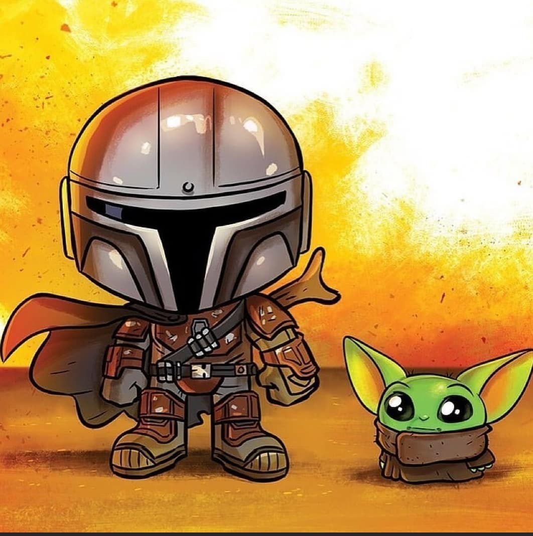 Cuteness - Milota, Images, Star Wars, Mandalorian