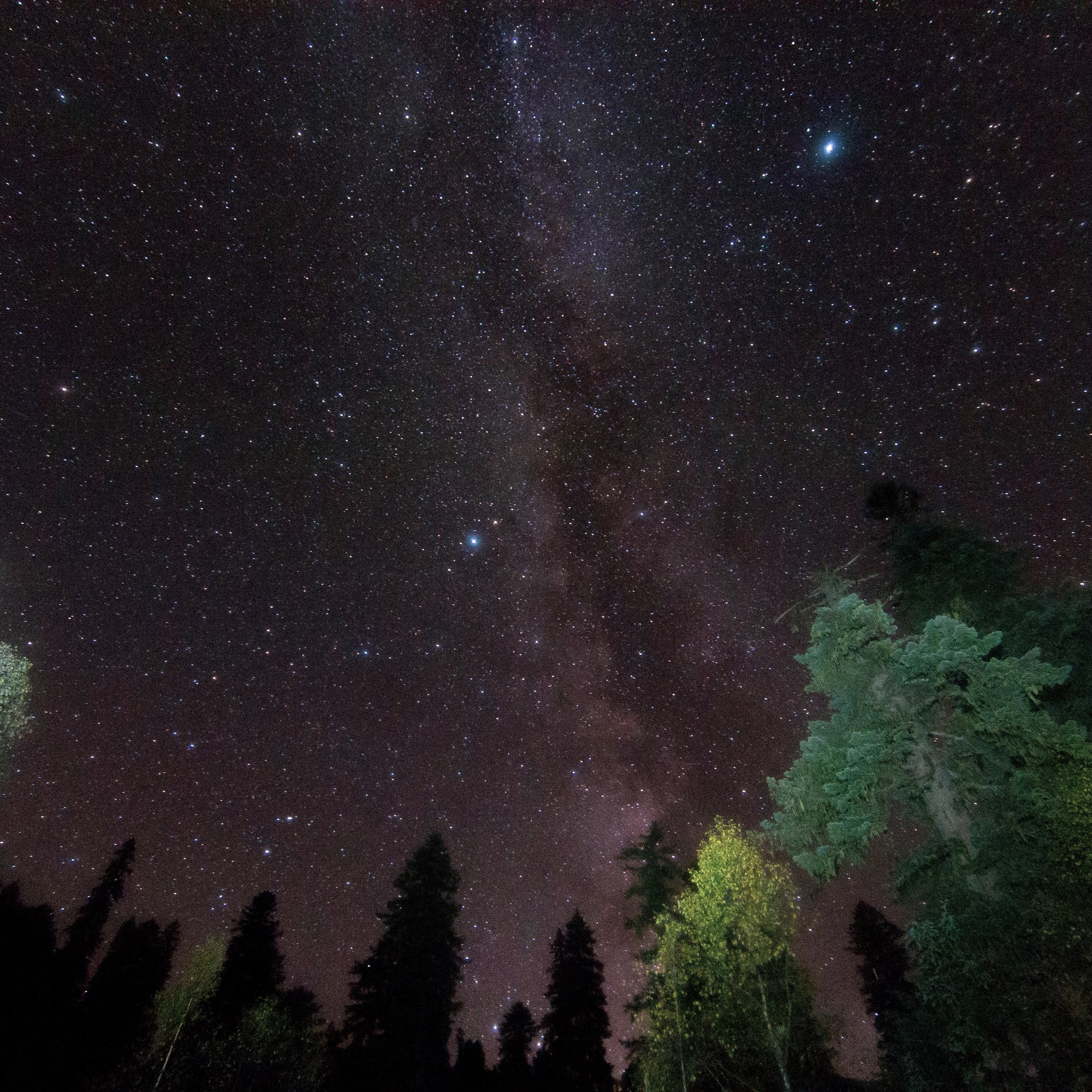 Milky Way on Lake Kardyvach - My, Kardyvach, Hike, Video, Longpost