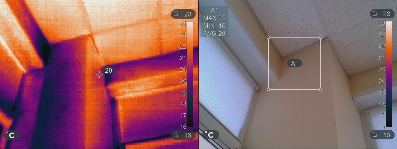 Рассказ о том, как я теплоизоляцию проверял (тепловизор) - Моё, Seek Thermal, Тепловизор, Длиннопост