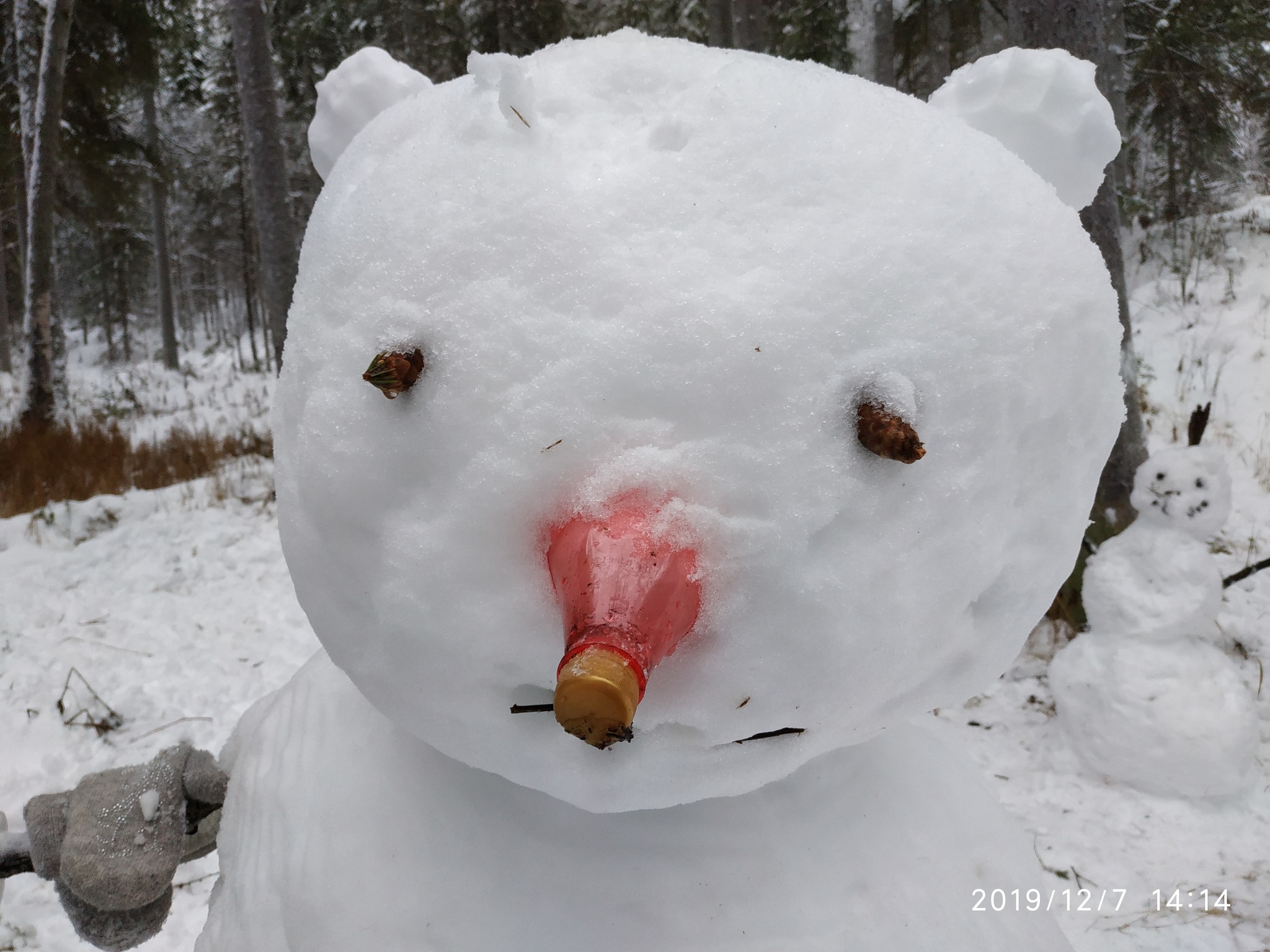 Snowman - snowman, Picnic, Perm Territory, Winter