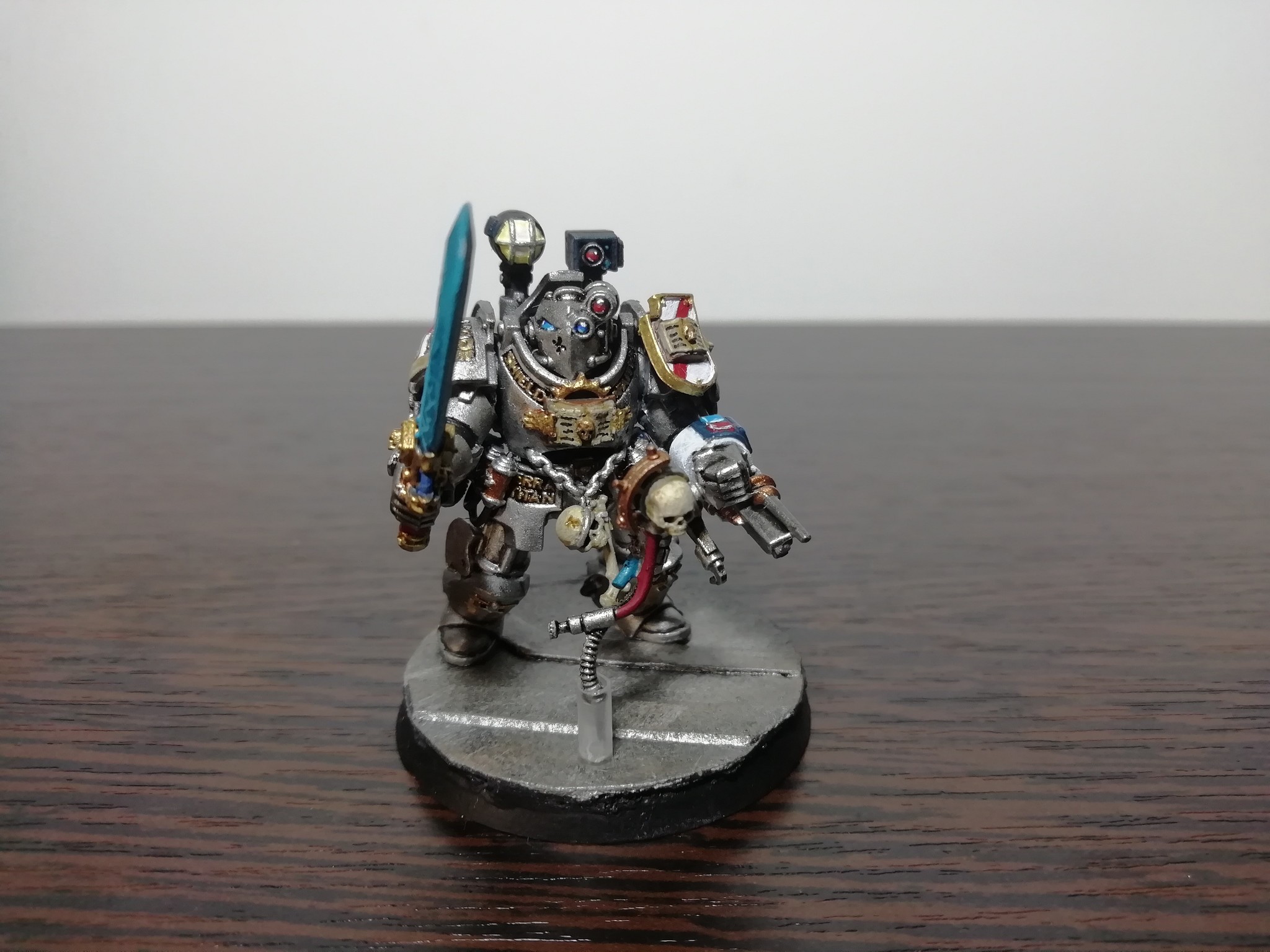 Grey knight - Моё, Grey Knights, Wh miniatures, Покраска миниатюр, Длиннопост, Warhammer 40k