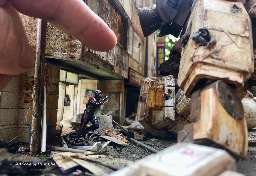 Miniature models Hank Cheng - Miniature, Stand modeling, Transport, The street, House, Artist, Taiwan, The photo, Longpost