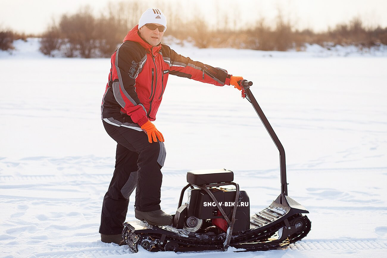 Motosnowboard USA vs RF. What is this? - My, Snowbike, All-terrain vehicle, Motodog, Motorcycle towing machine, Video, Longpost