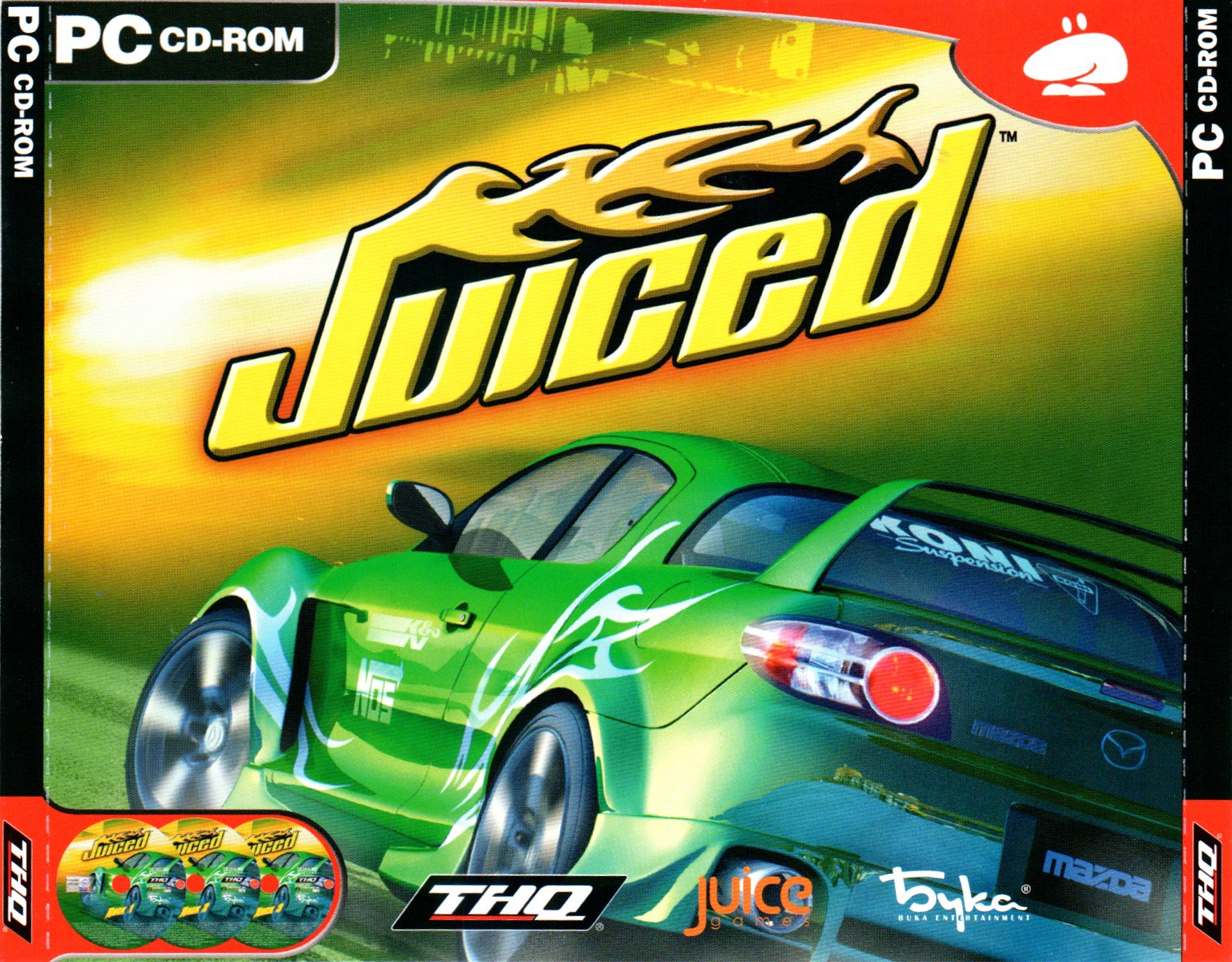 Рекламу игр гонки. Гоночная игра Juiced. Гонки Juiced 3. Гонки от Буки. Обложки гоночных игр.