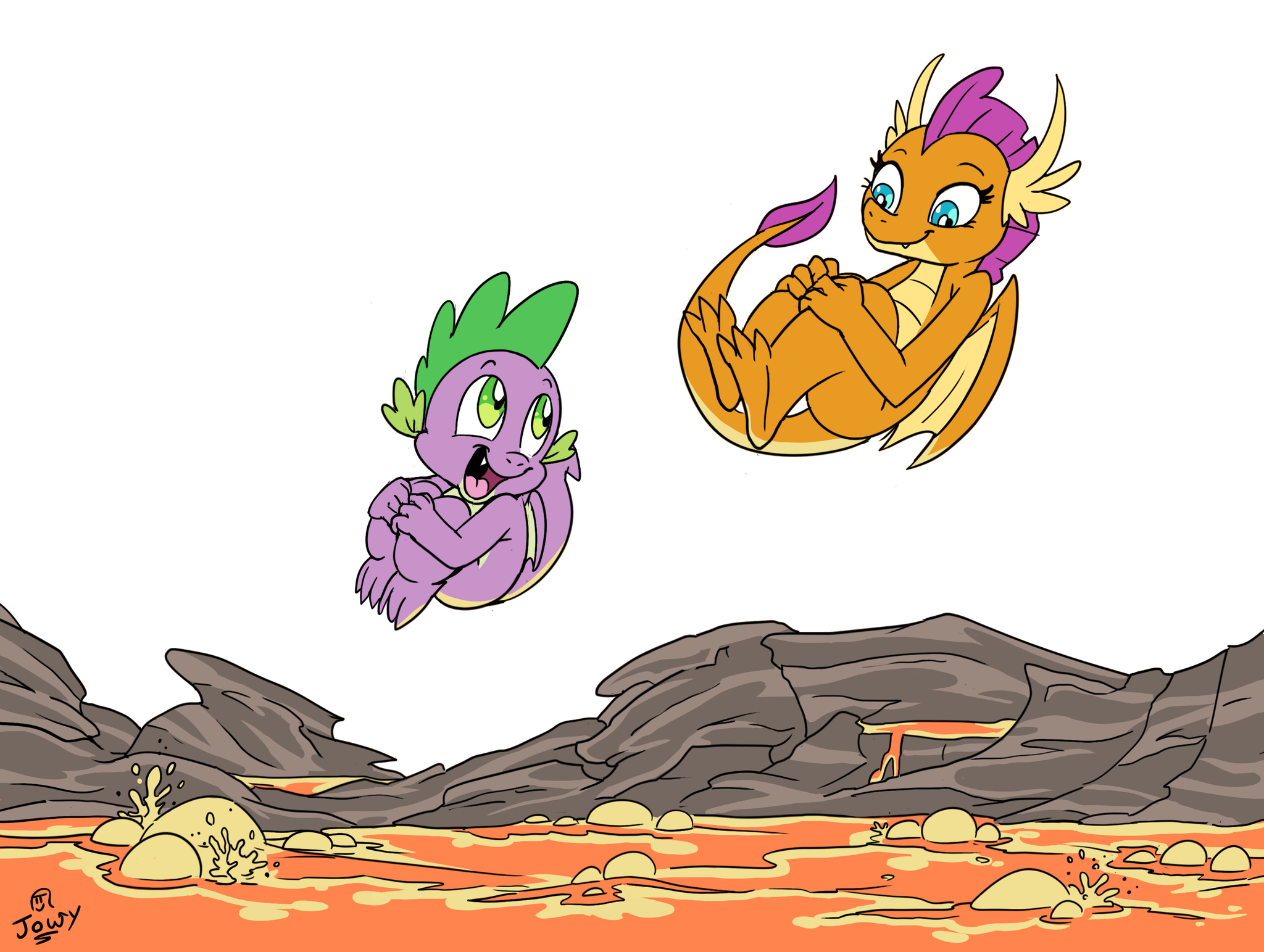 Bomb! - My little pony, Spike, Smolder, The Dragon