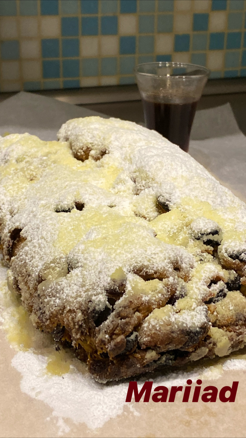 New Year's stollen - photo recipe. Part 3 - My, Stollen, Festive table, Recipe, Christmas, Longpost, Cooking