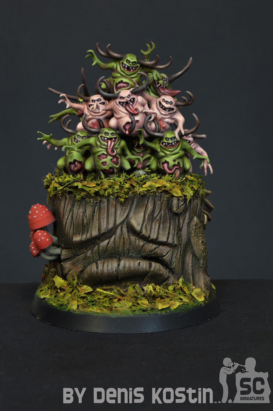 Nurgliks - My, Warhammer 40k, Warhammer: age of sigmar, Nurgle, Miniature, Painting, Longpost