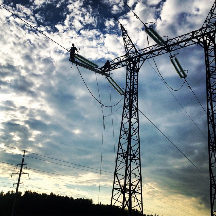 Some working moments of an electrician - My, Power lines, Height, Electrician, Work, Longpost