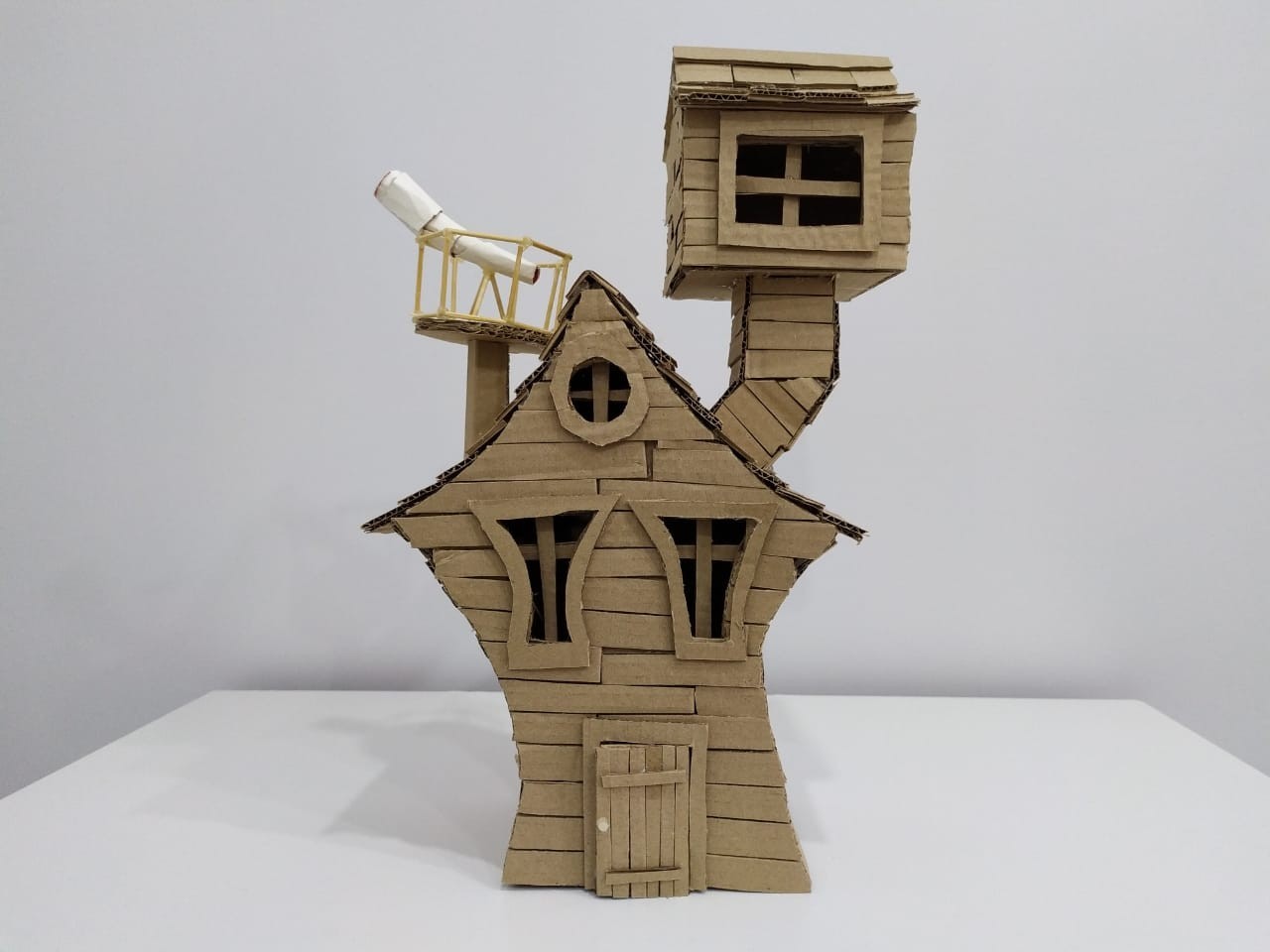 Witch's house - My, Needlework without process, Cardboard, Longpost