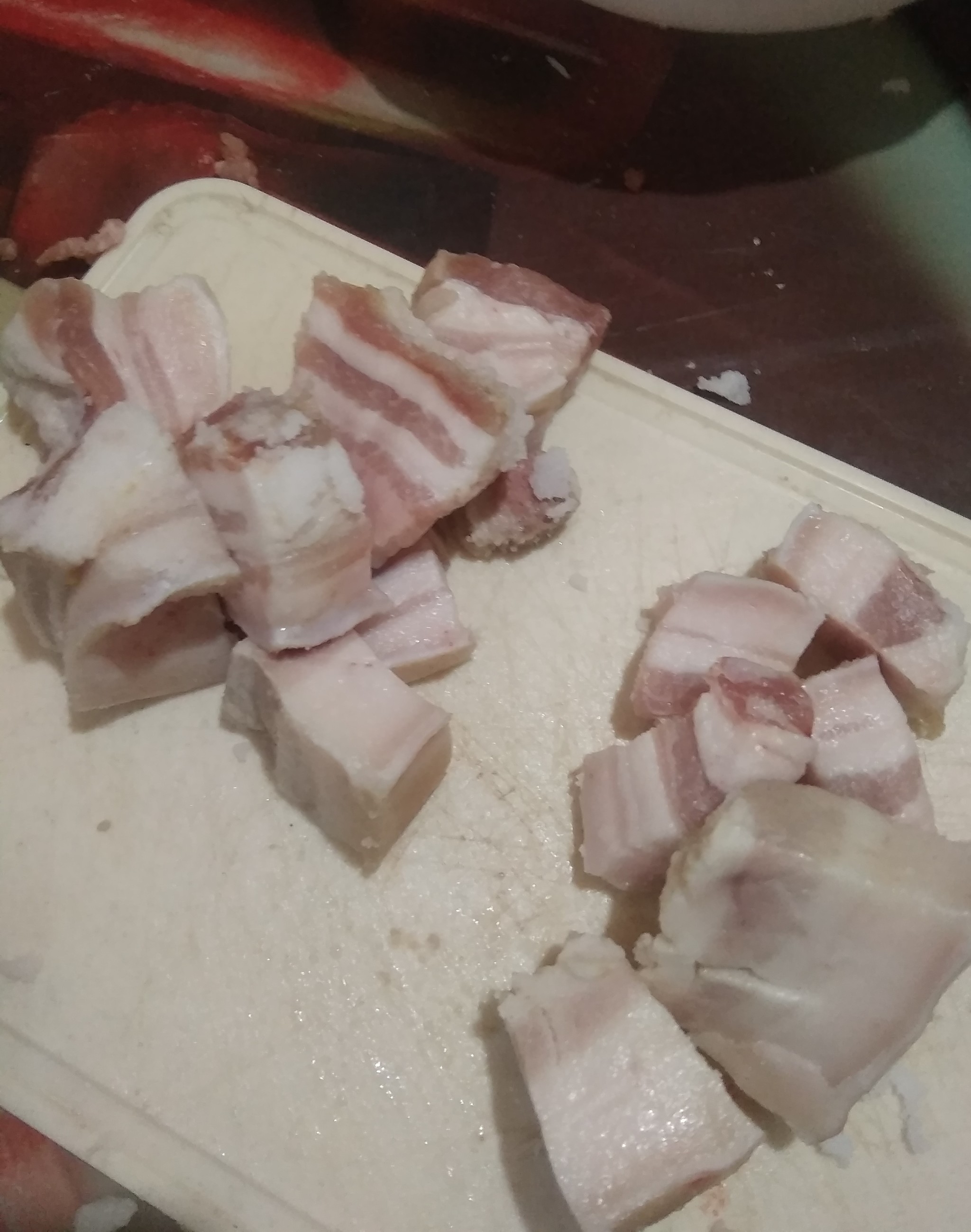 Lard - My, Longpost, Food, bacon, Recipe, Cooking, Salo, Brisket