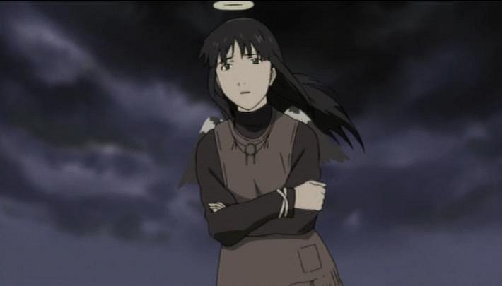 Wings crush bones - My, Poems, Haibane Renmei, Angel, Hopelessness, Sadness, Despair, Sadness, Death