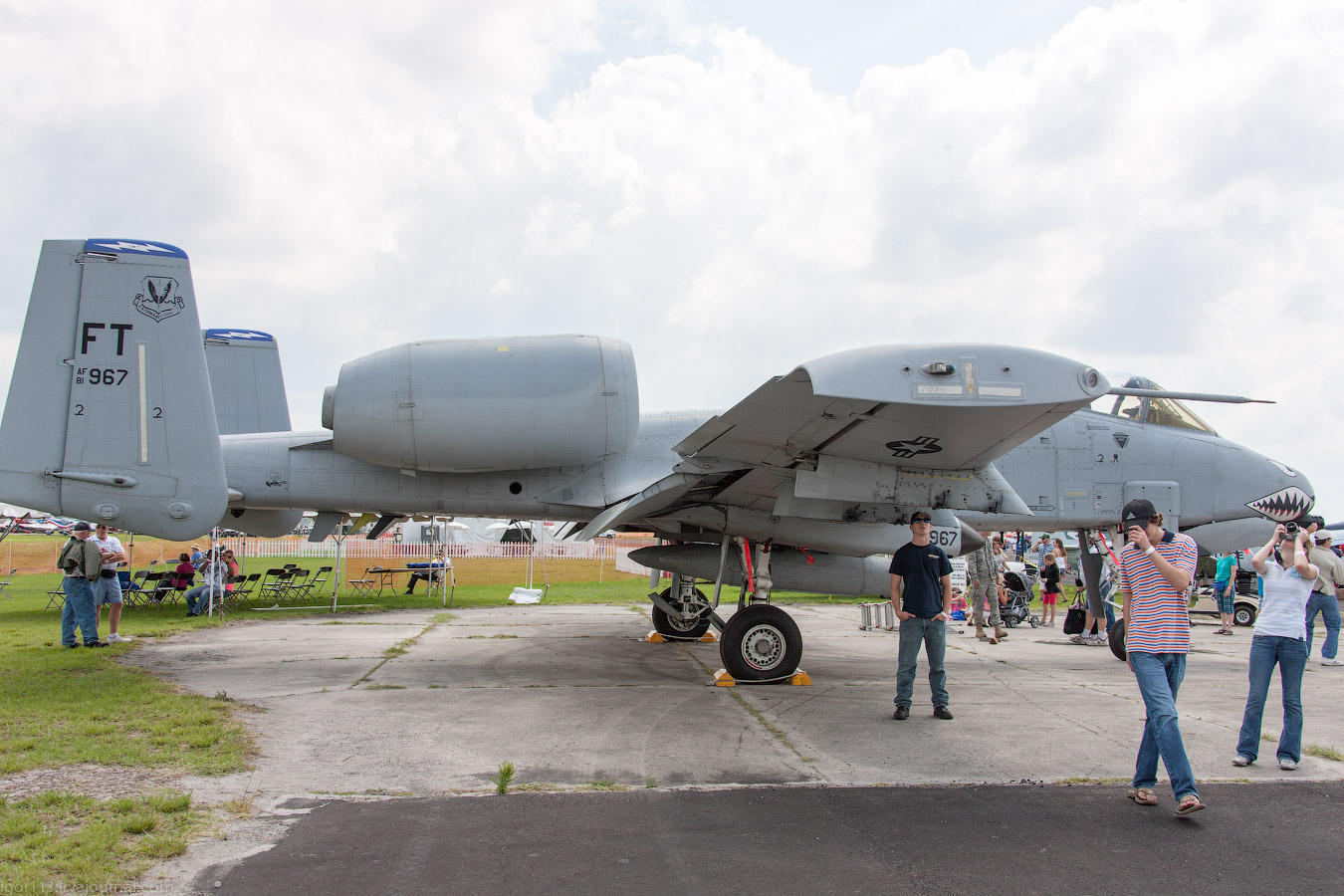 Fairchild Republic A-10 Thunderbolt II на земле и в воздухе - Самолет, a-10, Длиннопост