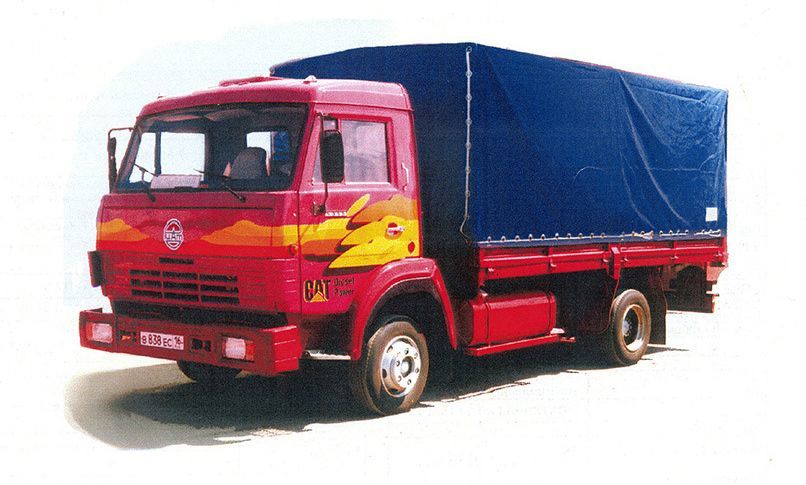 KAMAZ-5355 is the first Russian medium-duty truck that never went into production - Kamaz, Truck, Auto, Domestic auto industry, Car history, Prototype, Longpost, Yandex Zen