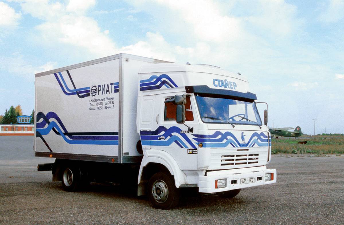 KAMAZ-5355 is the first Russian medium-duty truck that never went into production - Kamaz, Truck, Auto, Domestic auto industry, Car history, Prototype, Longpost, Yandex Zen