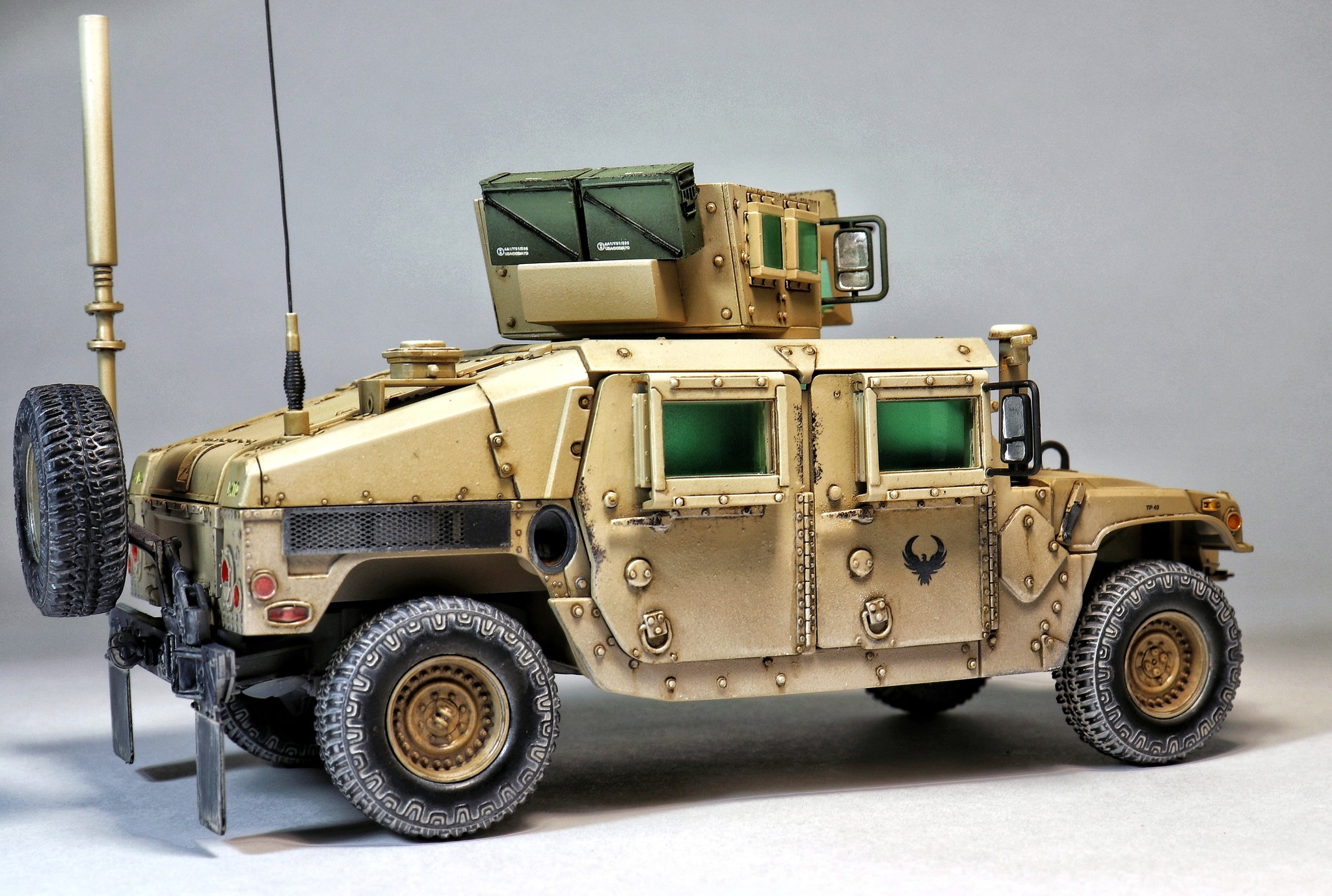 Experienced warrior - Scale model, Models, Humvee, SUV, Longpost