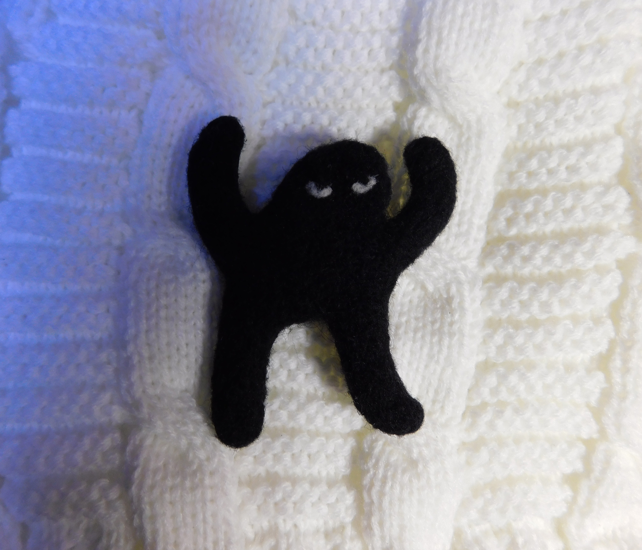 Post 7116926 - My, Byy, Brooch, Needlework without process, Dry felting