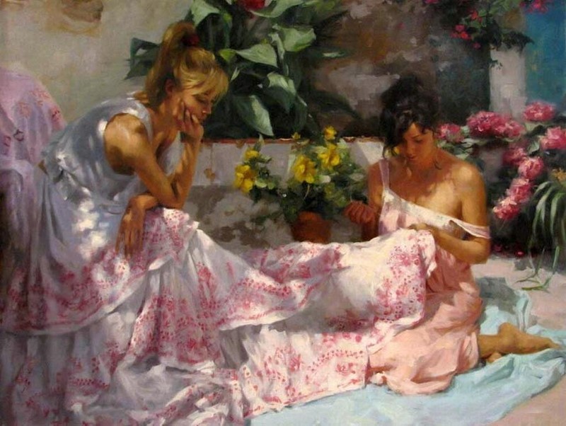 Artist Vicente Romero Redondo. Coincidences with other posts removed - NSFW, Vicente Romero Redondo, Artist, Painting, Pastel, Spain, Longpost