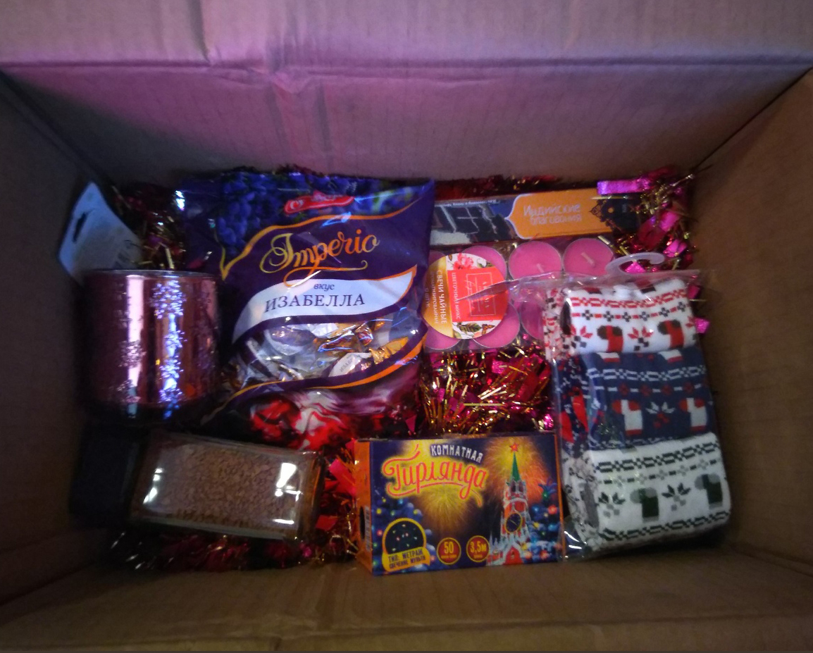 A gift for me from Anonymous Santa Peekaboo - My, Secret Santa, New Year's gift exchange, Longpost, Gift exchange, Gift exchange report