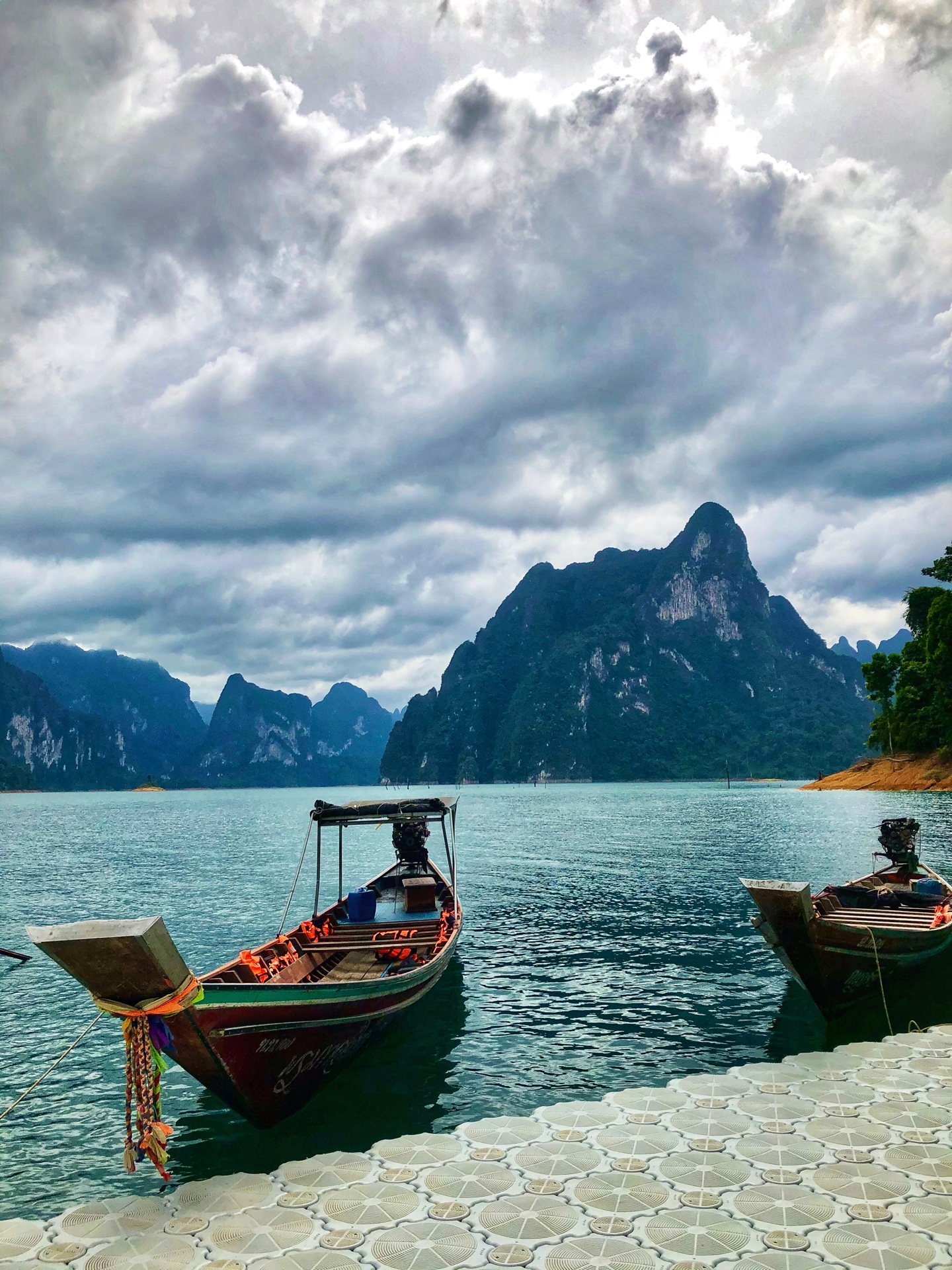 The most beautiful places in Thailand - Khao Sok - My, Thailand, National park, Travels, Beautiful view, The rocks, Exotic, Tropics, Lake, Longpost