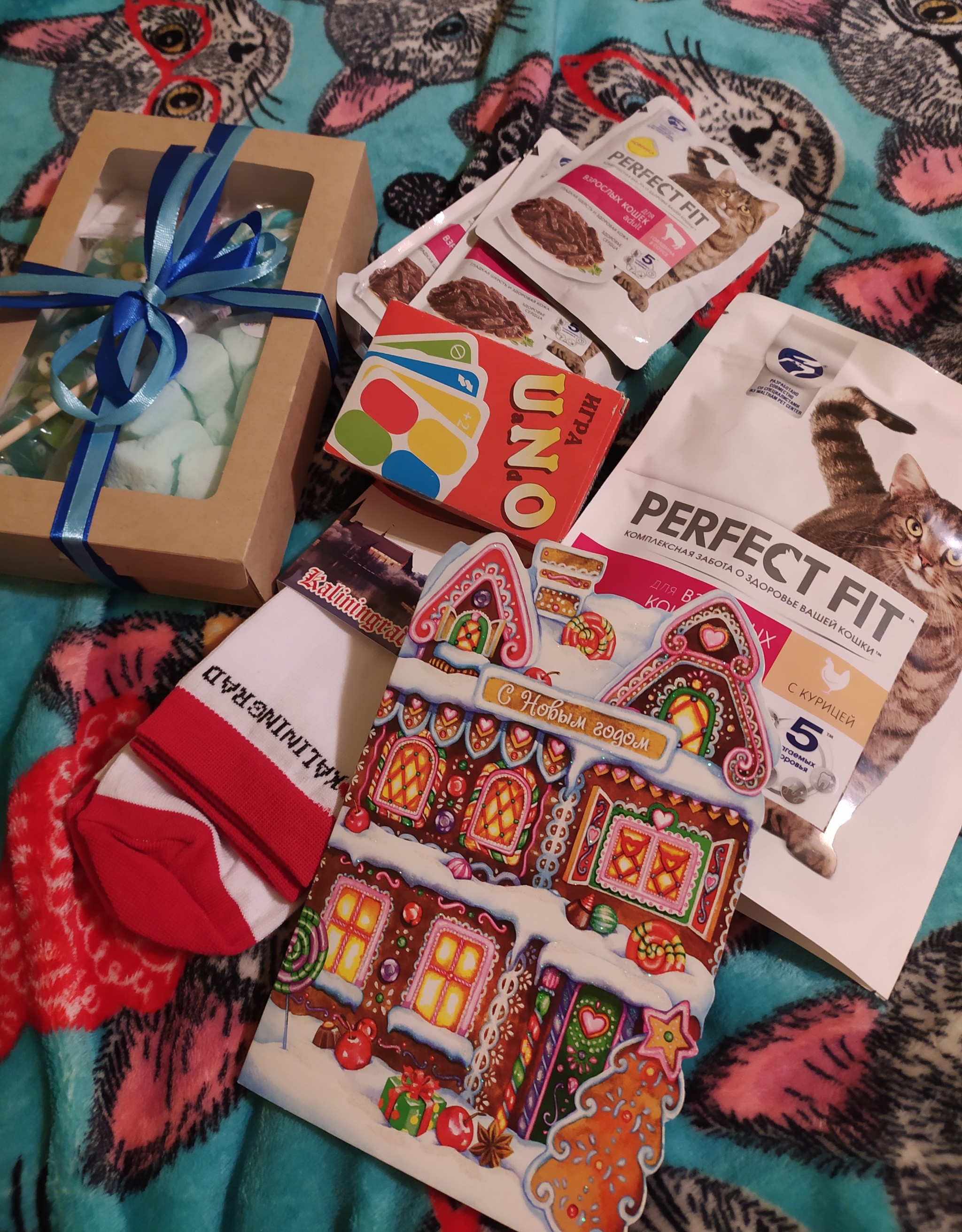 Yelets, Kaliningrad-Korolev. ADM and Mirrochka - My, Gift exchange, Gift exchange report, Longpost, Secret Santa, cat, New Year's gift exchange