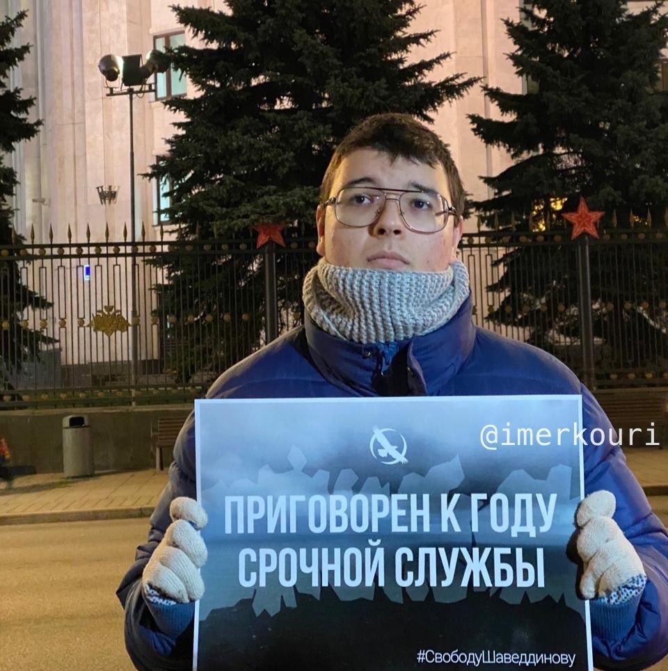 It's begun - Ruslan Shaveddinov, Picketers, Army, Longpost