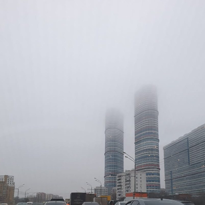 I will move to London... - My, Global warming, Greta Thunberg, Moscow, Fog, London, Winter