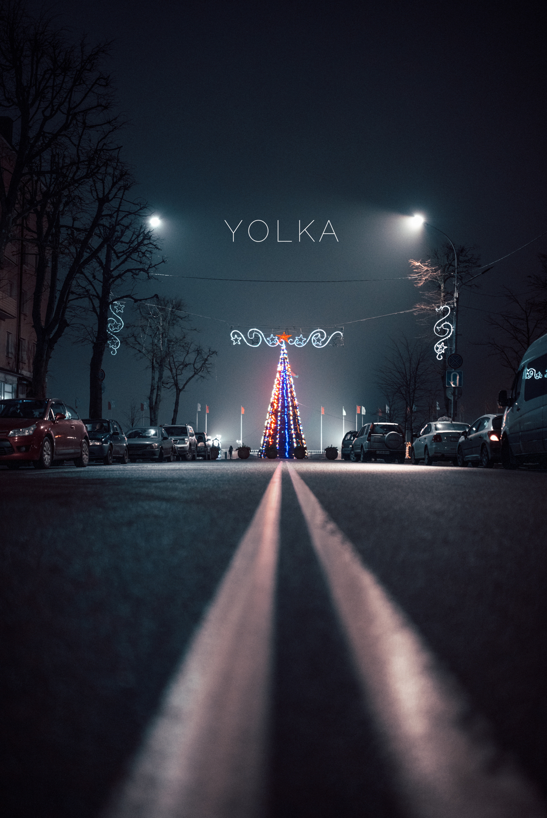 Mogilev YOLKA - My, Mogilev, Republic of Belarus, New Year, Christmas, Christmas tree, The photo, Longpost