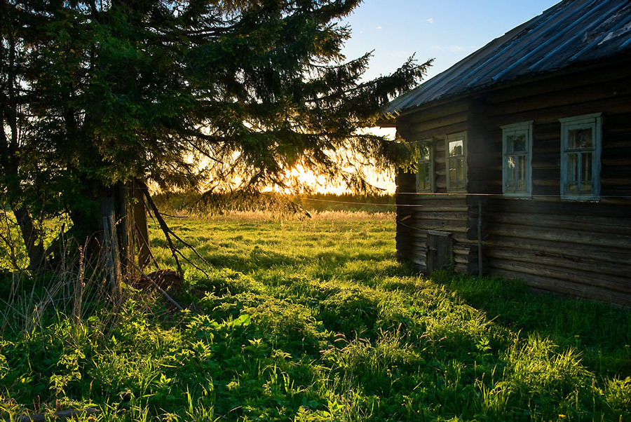 Once upon a time in the Volga region. Part 2 - My, Village, Childhood, Grandmother, Memories, Story, Real life story, Mat, Longpost