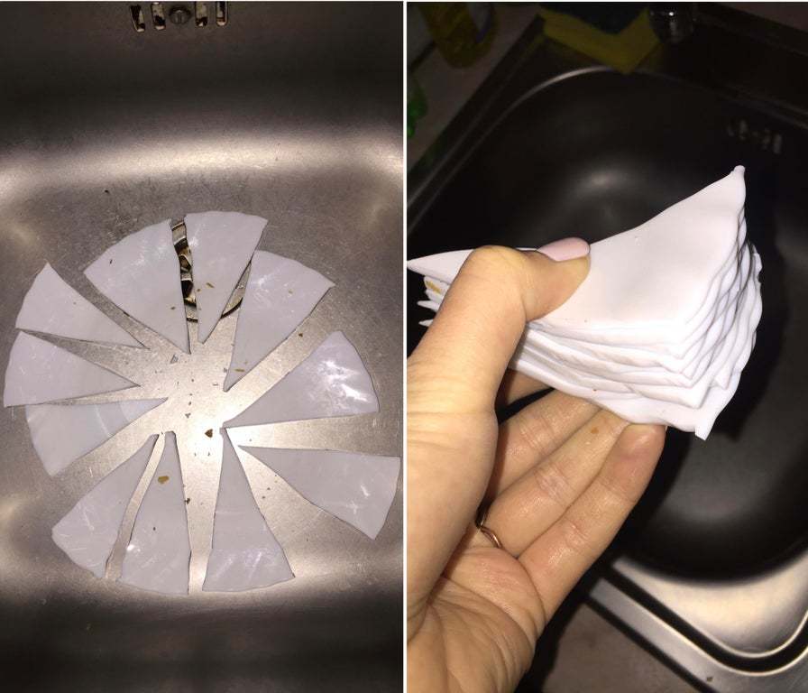 “My plate broke into almost even pieces.” - Plate, Tableware, Reddit