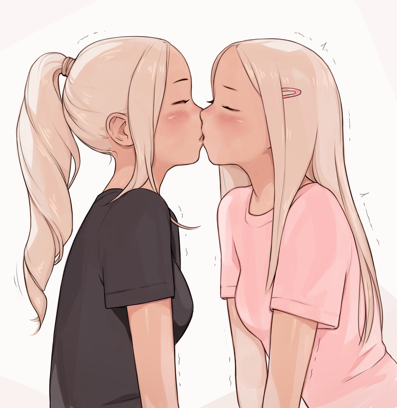 Nuri and Adara - Luimiart, Art, Kiss