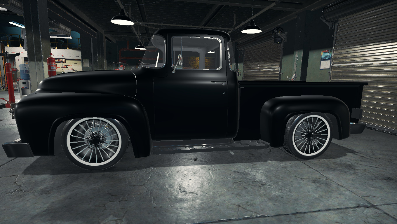 Ford F100 Custom in Car Mechanic Simulator - My, Longpost, Car Mechanic Simulator, Tuning, Customization, Ford