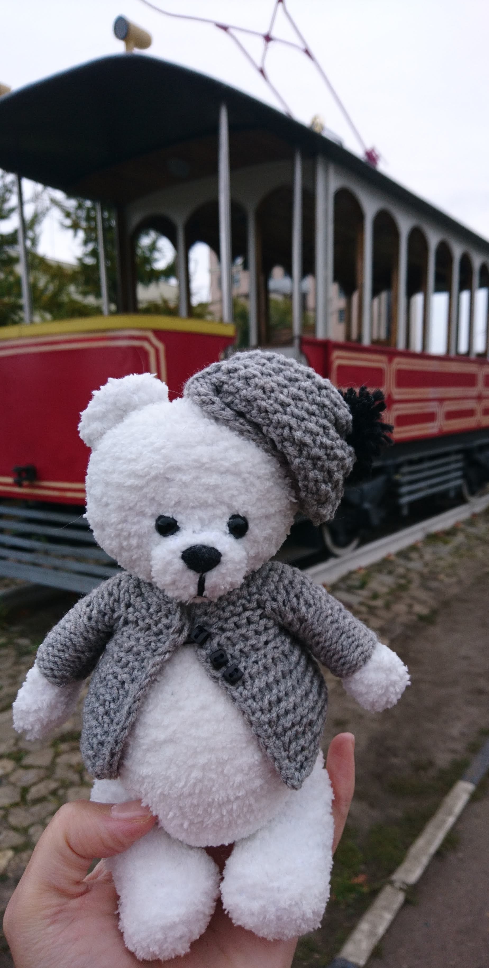 Traveling bears - My, Amigurumi, With your own hands, The Bears, Handmade, Teddy bear, Teddybear, Longpost