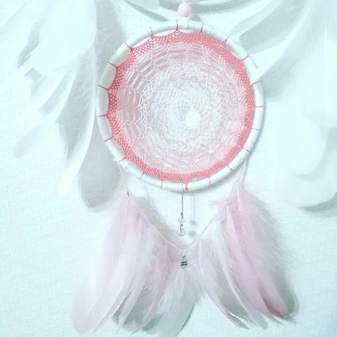 Dream catcher Aurora - My, Handmade, Creation, Dreamcatcher, Needlework without process, Amulet, Decor, Longpost