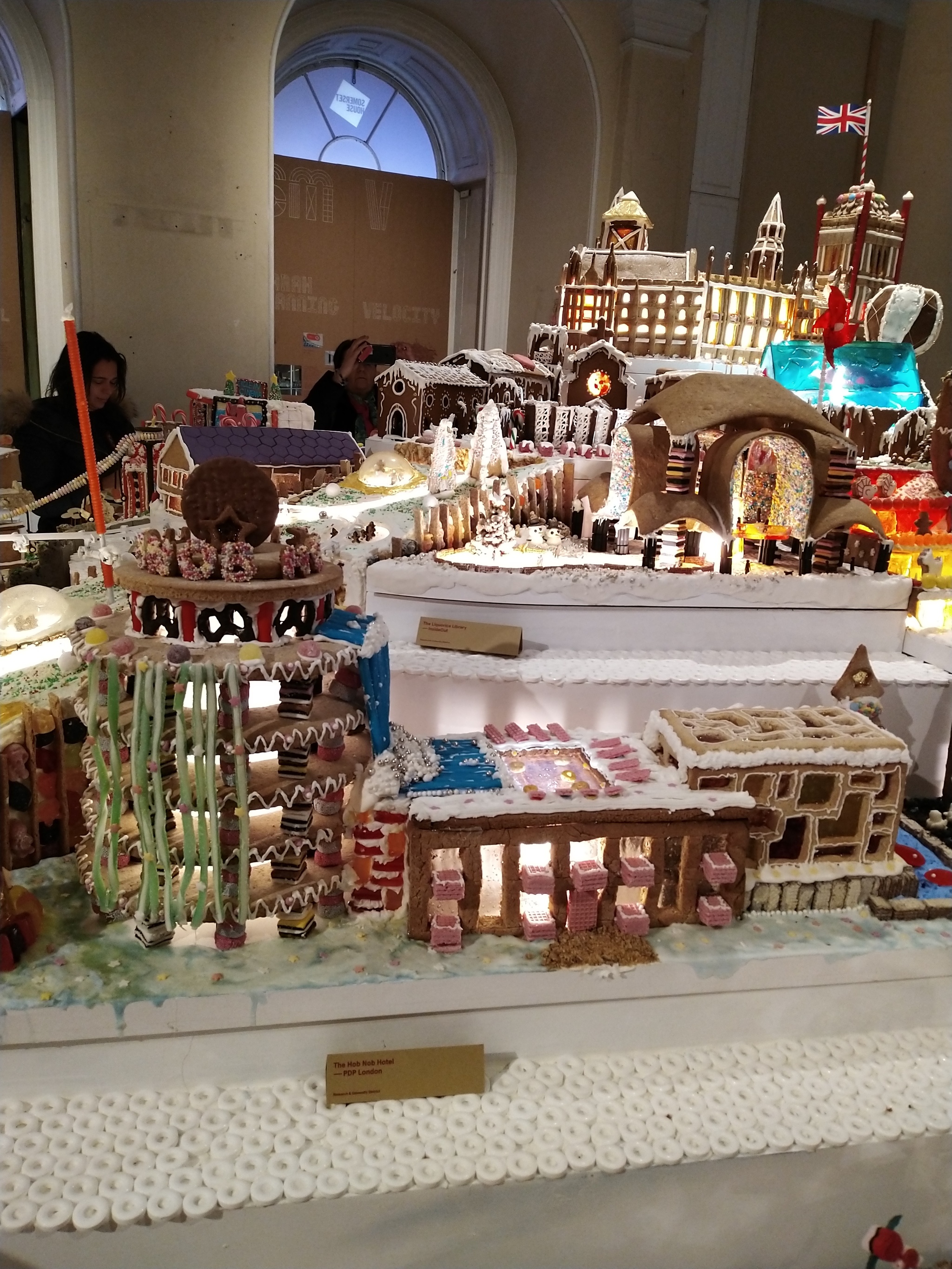 Exhibition of gingerbread houses - My, Gingerbread house, Gingerbread man, Exhibition, Cooking, Bakery products, Longpost